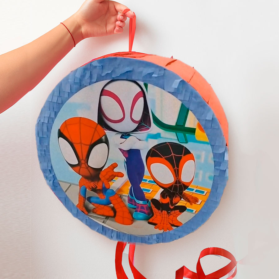 Piñata personalizada redonda temática